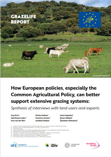 GrazeLIFE report on European policy support for extensive grazing